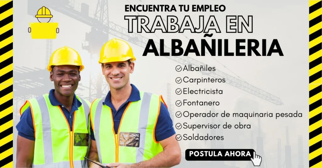VACANTES DE ALBAÑILERIA